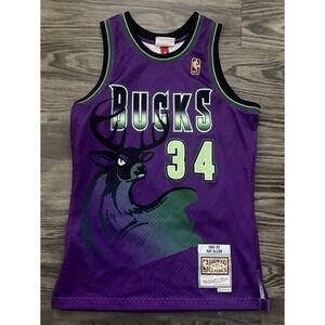 Mitchell & Ness Milwaukee Bucks Ray Allen Jersey Size‎ S Men 1996-1997